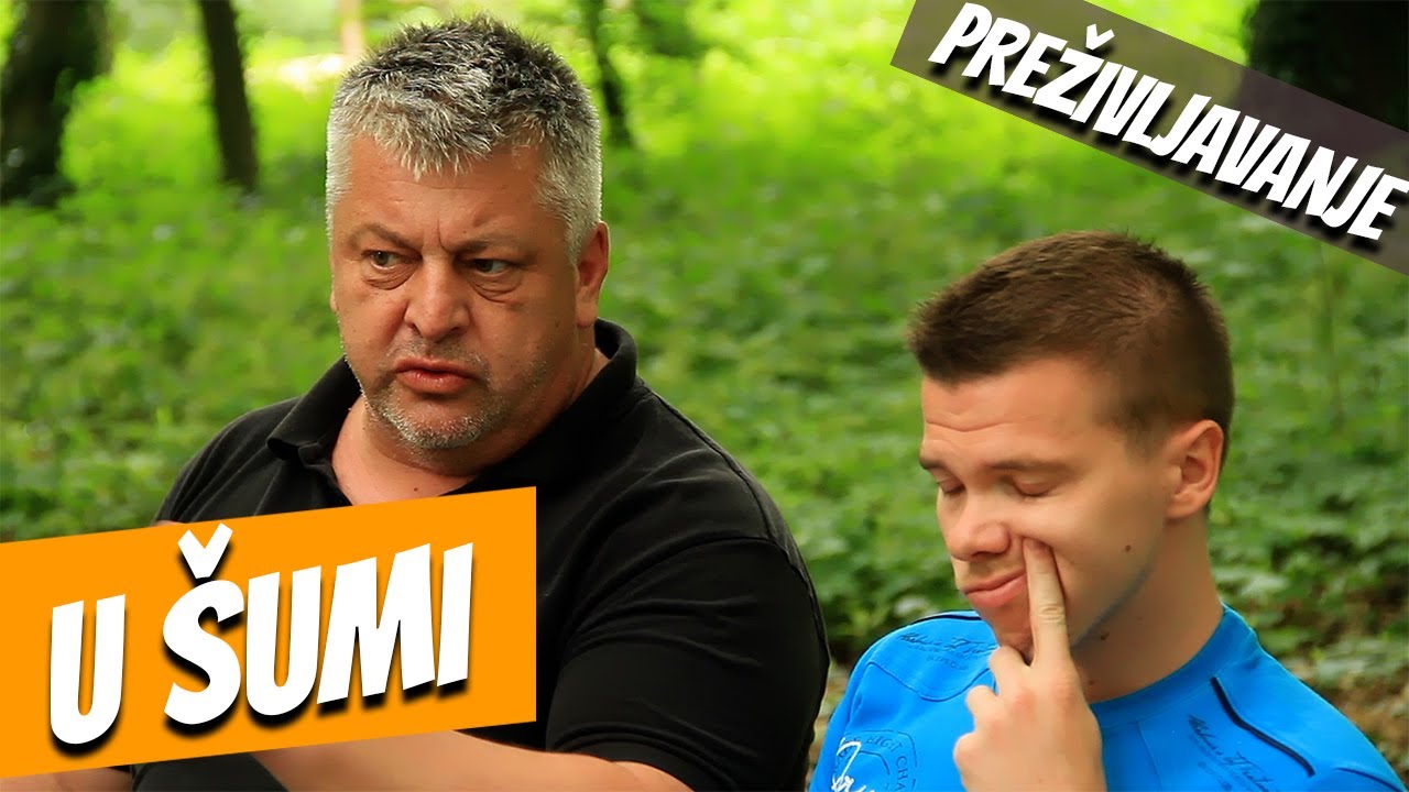 Kadar iz TV serije "Otac i sin" - scena "U šumi".